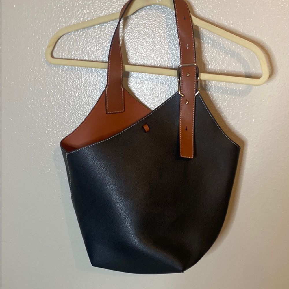 💋Two toned leather Bucket Bag💋